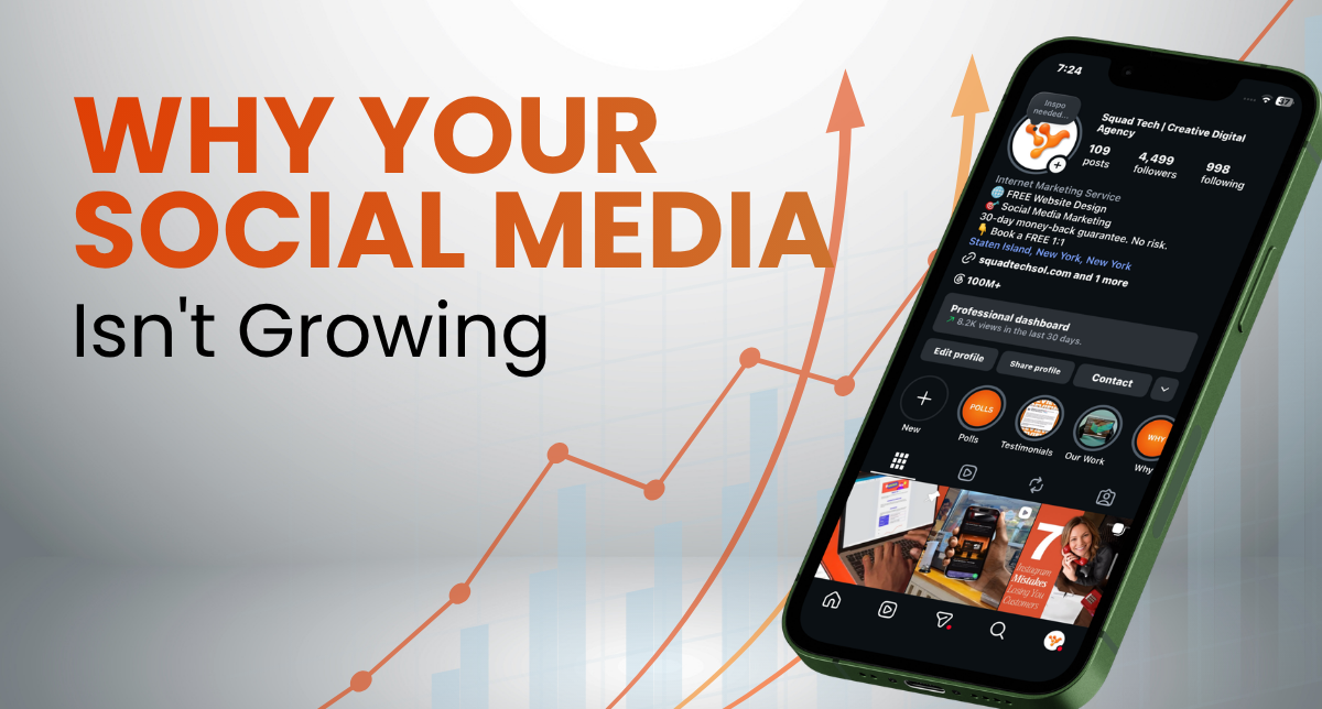 Why Your Social Media Isn't Growing (And What To Do About It)