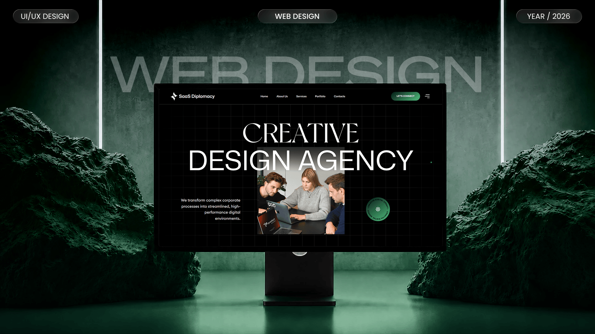 SaaS Diplomacy – Web Design